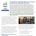 The Safe Routes Partnership’s Approach to Coaching Communities for Sustainable Park Access Cover