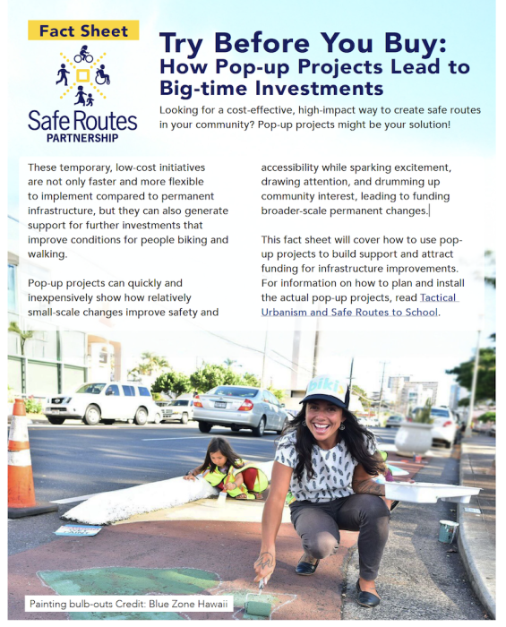"Try Before You Buy: How Pop-Up Projects Lead to Big-time Investments" cover page