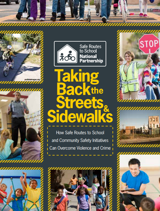 report cover : Taking Back the Streets and Sidewalks